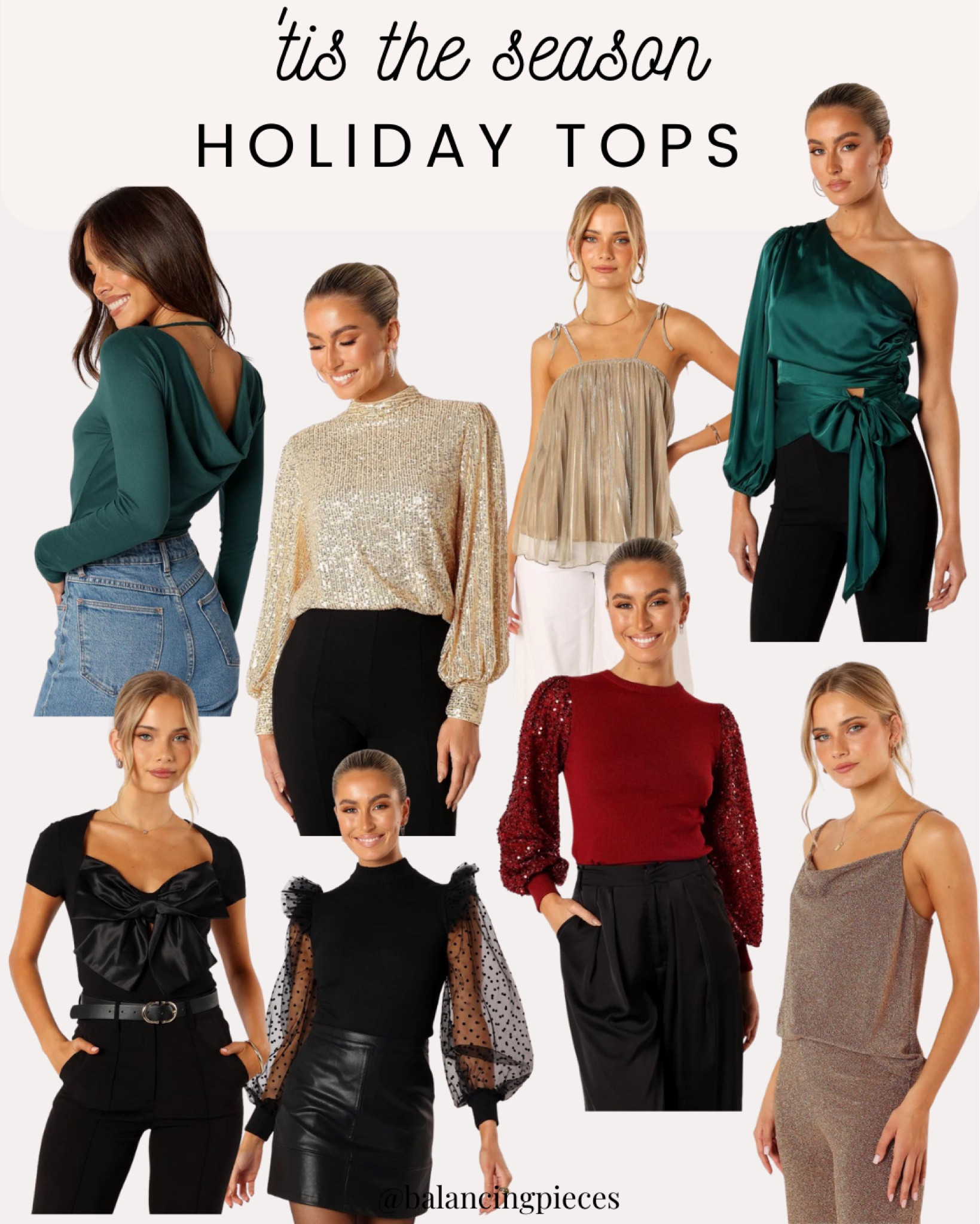 Holiday Tops #holidayoutfit #holidaydress #holidaypartyoutfit #holidaypartydress #holidayparty #holidaytops #holidayfashion #holidayfashion

#LTKSeasonal #LTKparties #LTKHoliday