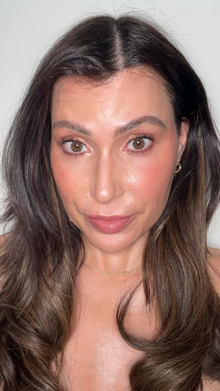 Soft glam makeup look using Charlotte Tilbury , Rare Beauty & MAC Cosmetics. . perfect for daytime or evening or going out out ✨ 
•
•
•
•
•
•
•
•
•
•
•
makeup tutorial , party makeup , makeup inspiration , makeup Inspo , makeup look , eye makeup , blush , blusher , eye liner , mascara , highlighter , natural makeup 

#LTKunder50 #LTKbeauty #LTKunder100