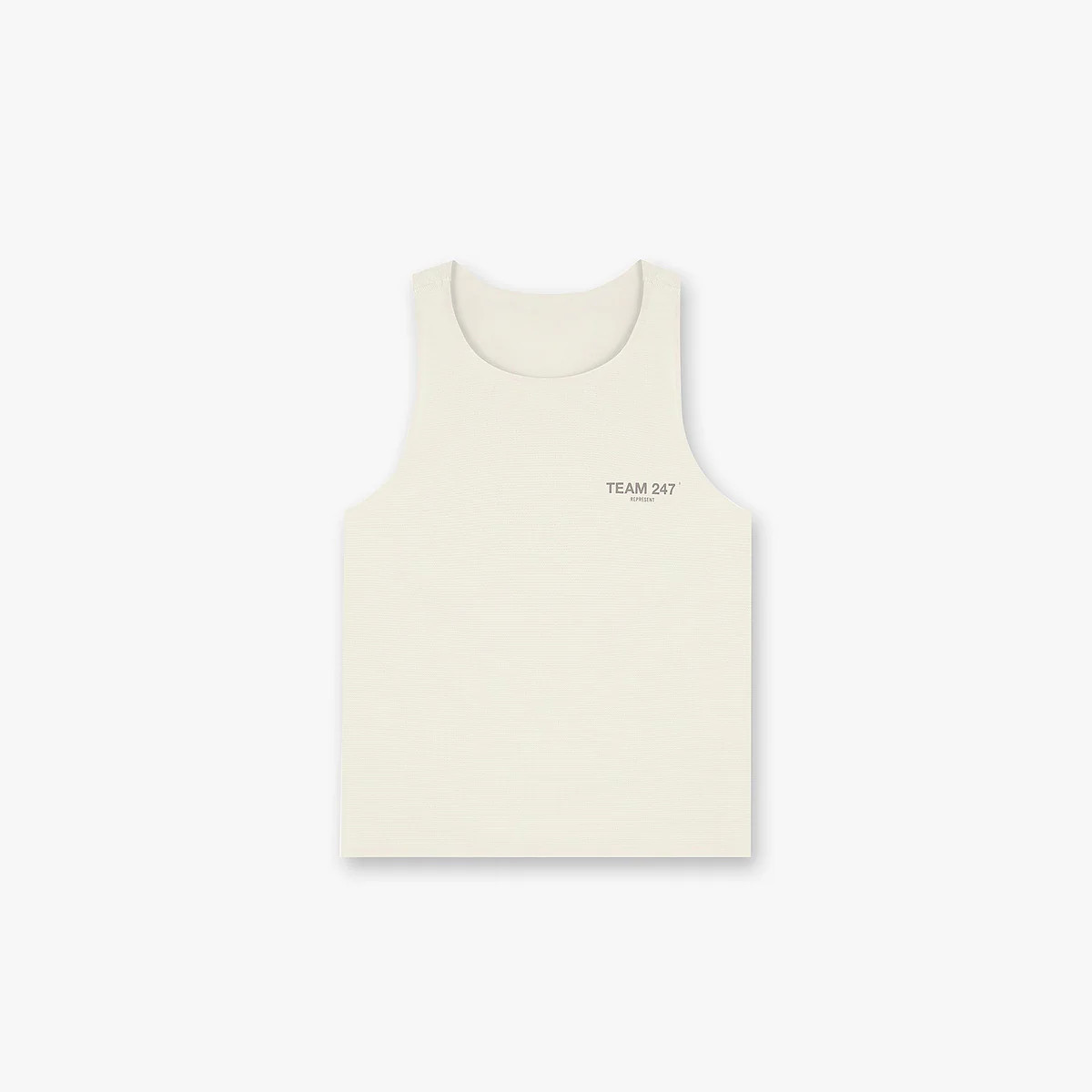 Team 247 Run Vest - Cream | Represent UK