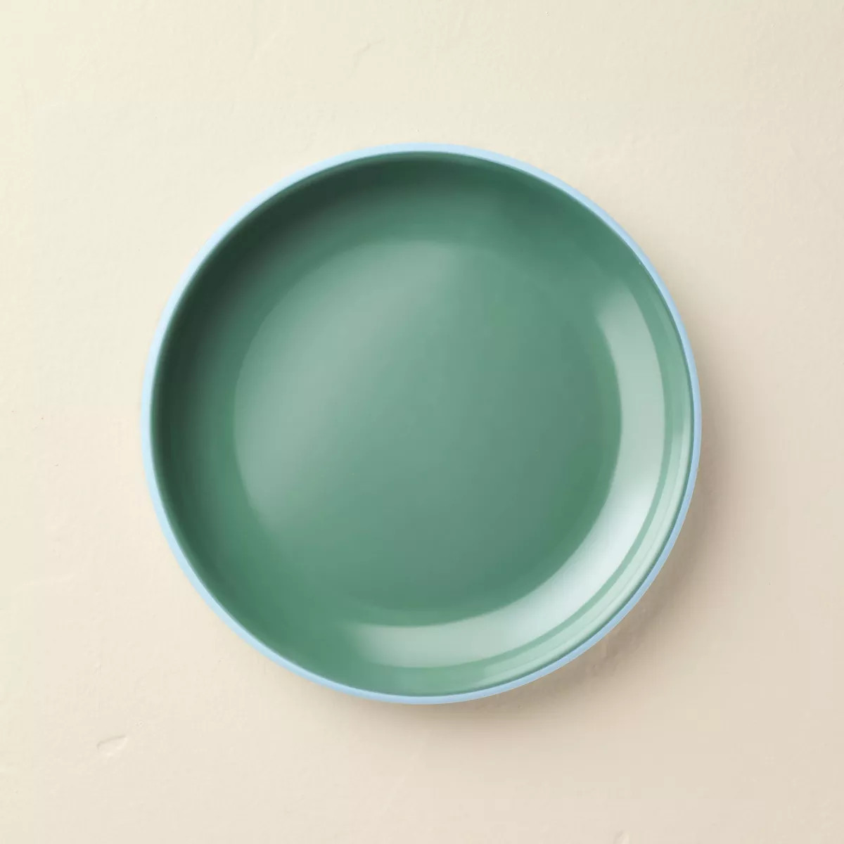 Color Block Trim Melamine Dining Plates - Hearth & Hand™ with Magnolia | Target