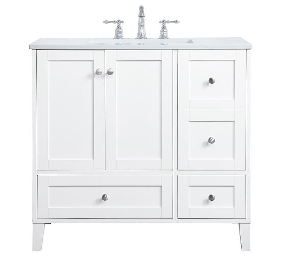 Moro 36" Single Sink Vanity | Pottery Barn (US)