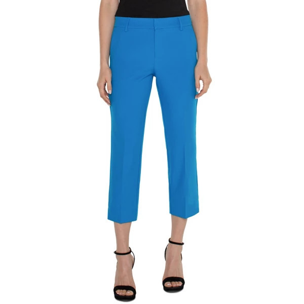 Women's Liverpool Los Angeles Kelsey Crop with Side Slit Dress Pants 2 Divablu | Scheels
