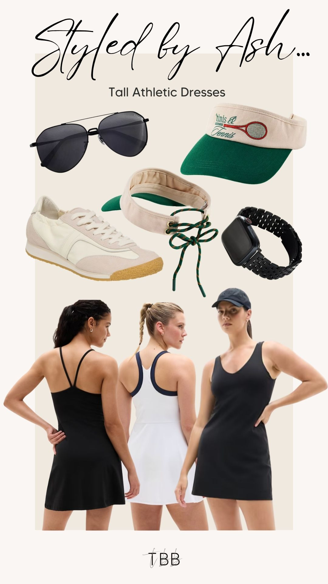 Black & white athletic dresses in tall sizes—perfect for tennis, a walk, or picking up the kids. These dresses come in plenty of colors and styles for all your spring activities! 👟 

 

#LTKootd #LTKmomlife #LTKActive