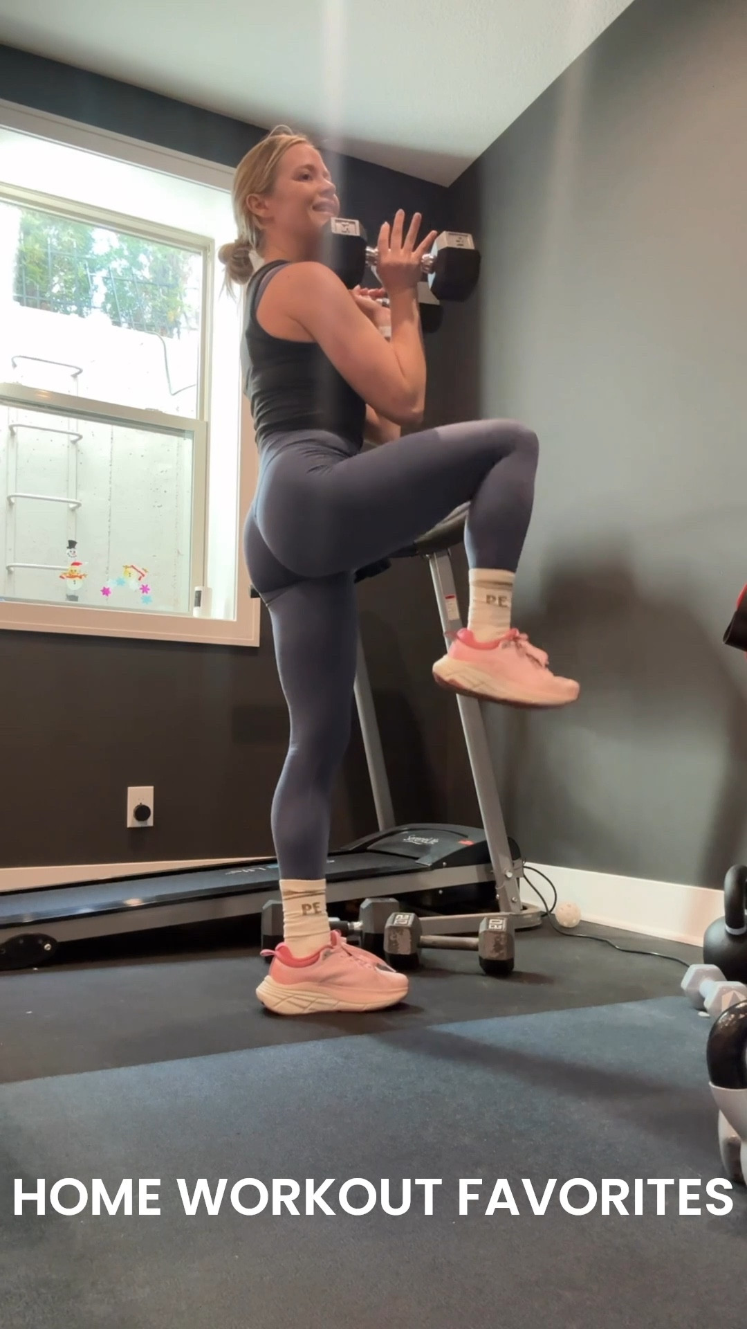 Home gym workout favorites 

Amazon shoes, weights, bench etc 

Leggings are @paragonfitwear affiliate code wellnessforthewin 



#LTKActive #LTKfitnessgoals #LTKootd