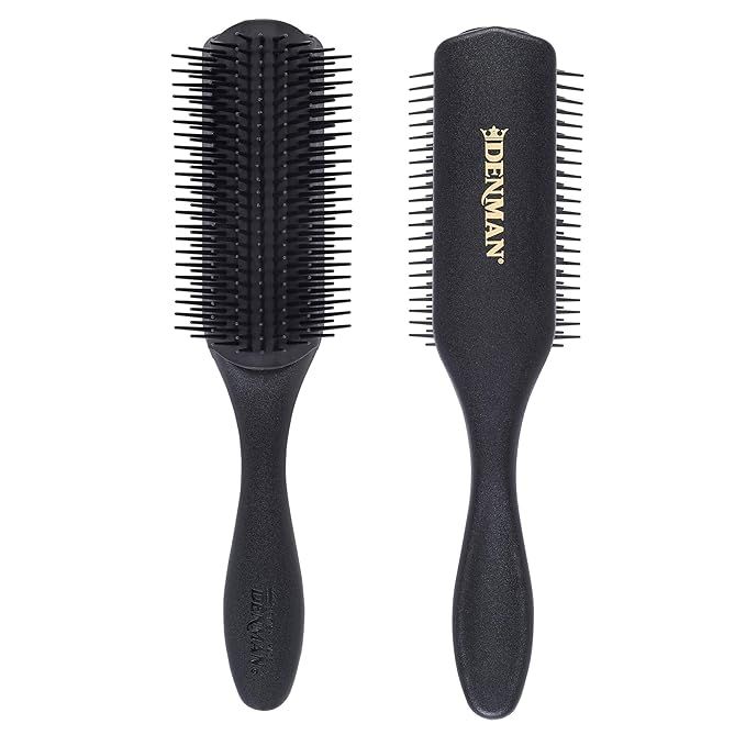 Denman Classic Styling Brush 9 Rows (Black) - D4 - Hair Brush for Blow-Drying & Styling – Detan... | Amazon (US)