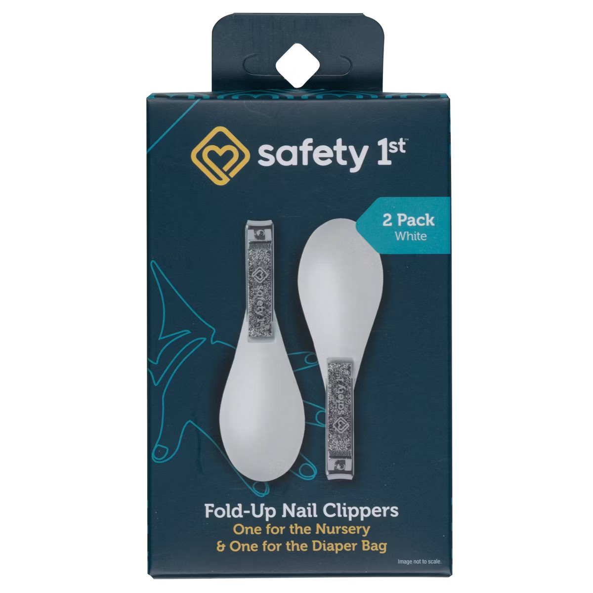 Safety 1st Fold-Up Nail Clippers - 2pk | Target