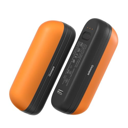 OCOOPA 2 in 1 Magnetic Rechargeable Hand Warmers, UT2s Mini Electric Handwarmers 2 Pack, Split USB-C, Reusable Portable Pocket Heater, Raynauds, Golf, Tech Gifts for Women Men | Amazon (US)
