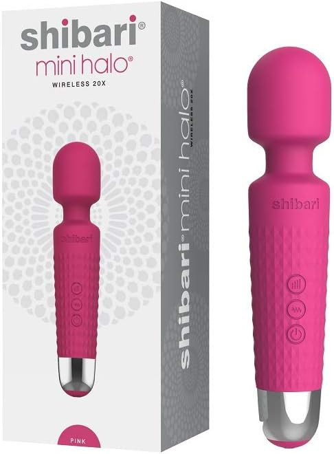 Shibari Mini Halo Plus, The Original Compact Power Wand Massager, Wireless, 20x Upgraded Multi-Sp... | Amazon (US)