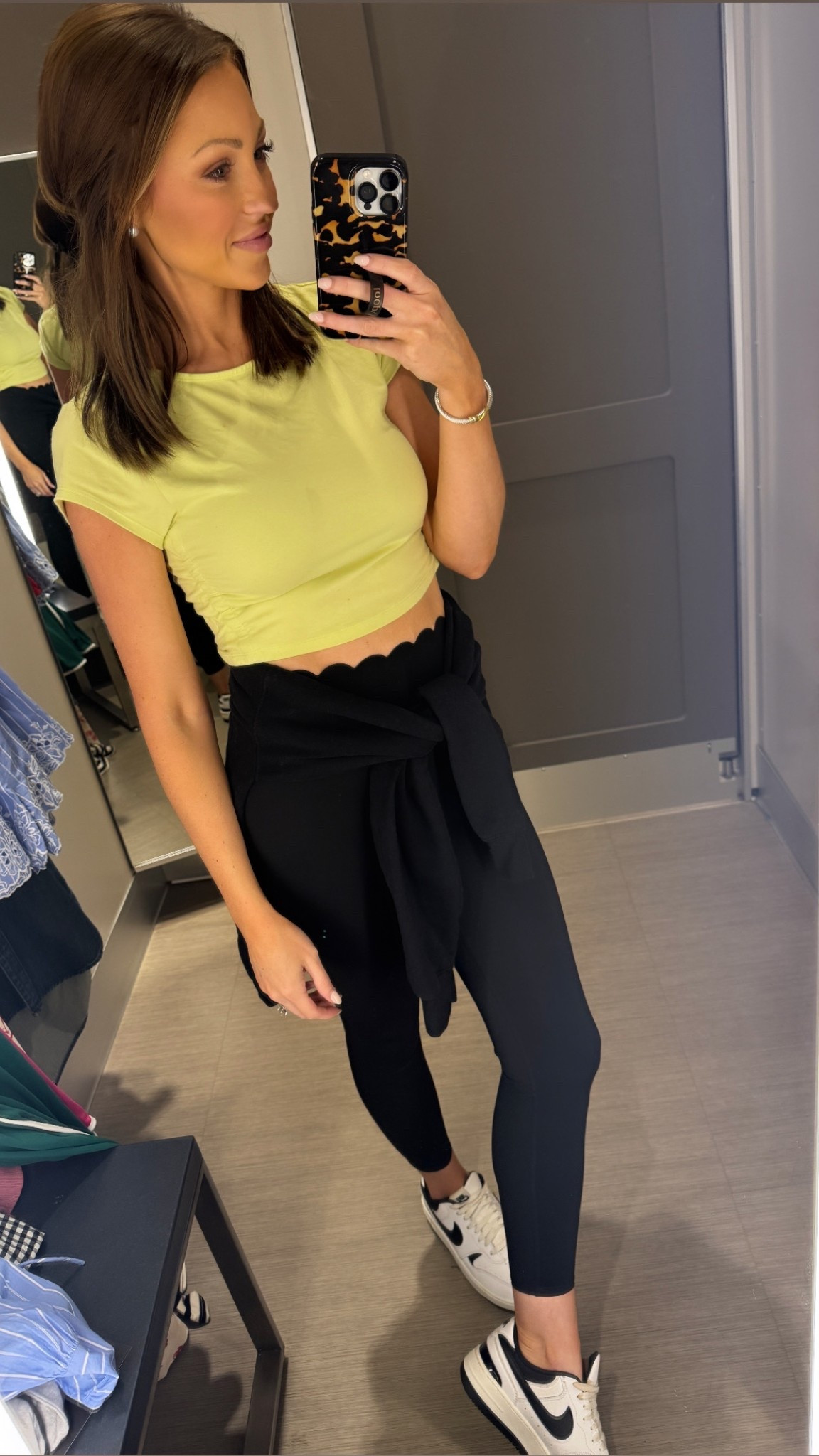 Athleisure vibes ✨ these scalloped hem leggings are soooo fun paired with a cropped top! 

#LTKSaleAlert #LTKFindsUnder50 #LTKStyleTip