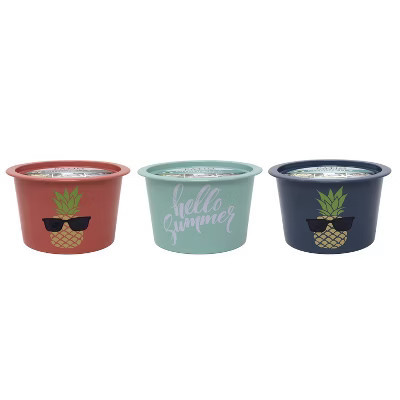 Patio Essentials Citronella Candle For Mosquitoes/Other Flying Insects Solid - Case of 9 - 5 oz | Target