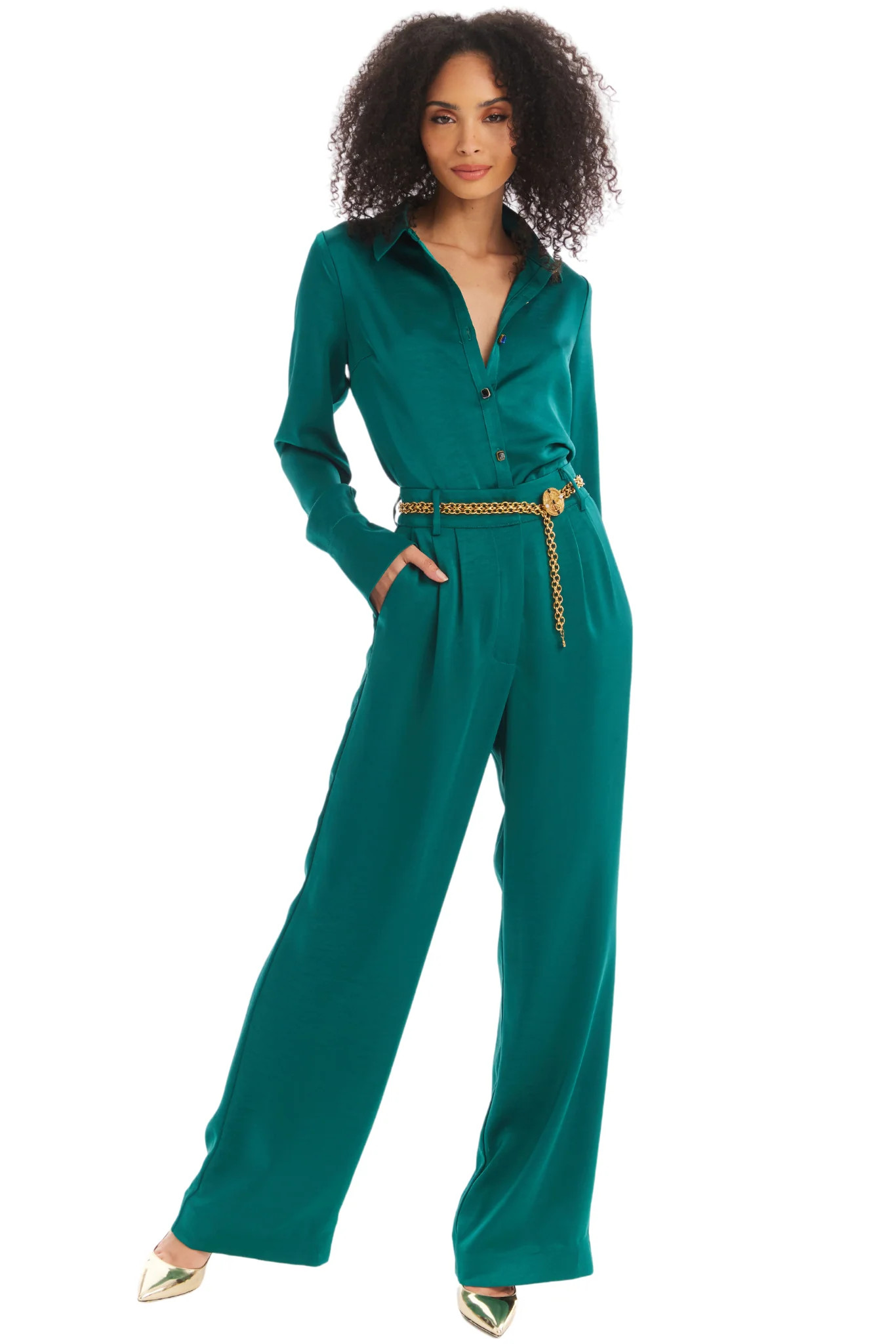 JOAN SATIN PANTS | ALLISON New York