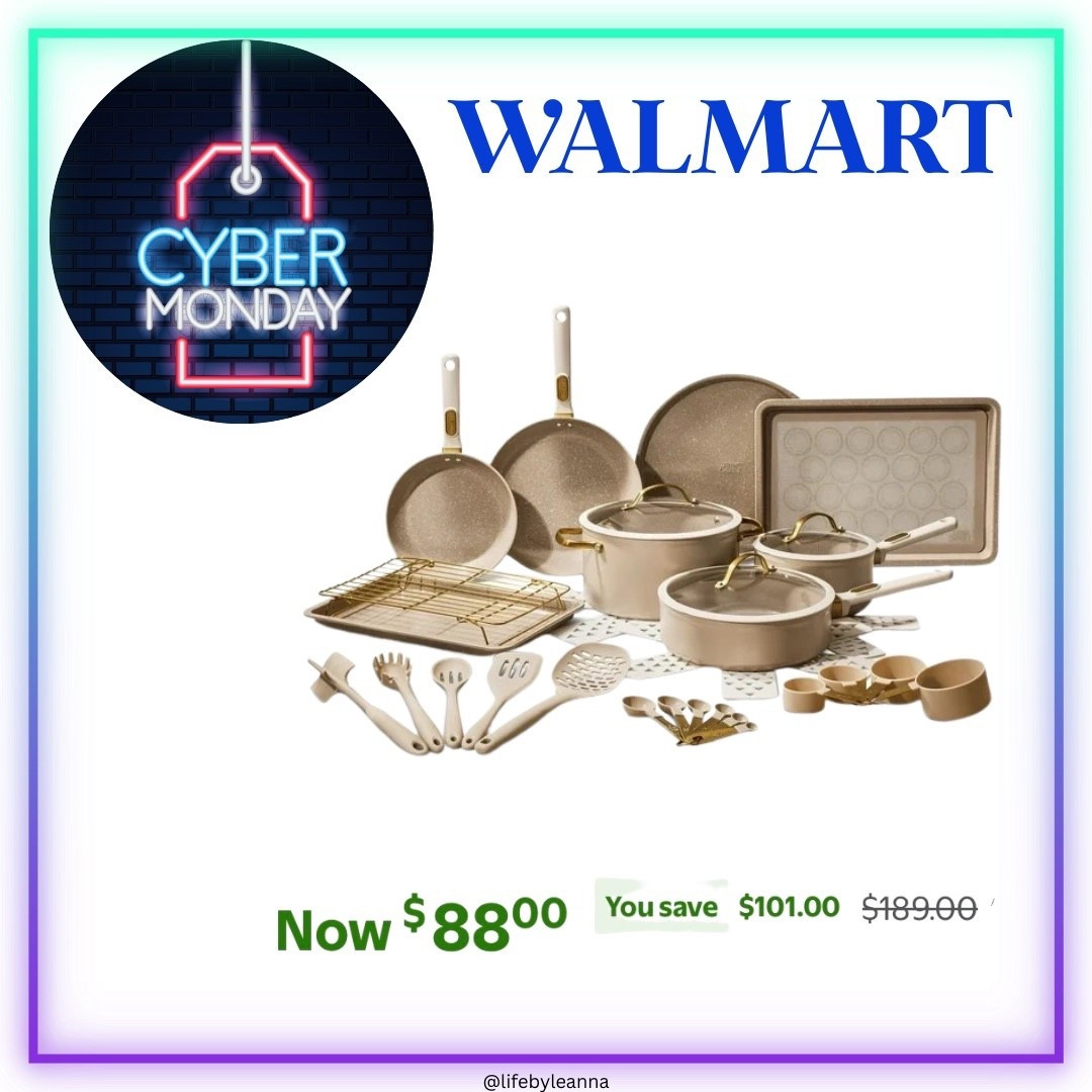 Walmart cyber Monday deals! $100 off of this thyme and table kitchen essentials set! 






Walmart/ thyme and table 

#LTKCyberWeek #LTKHome #LTKGiftGuide