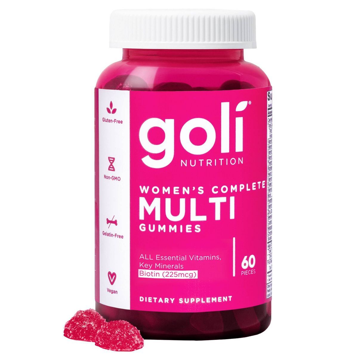 Goli Nutrition Women's Multivitamin Vegan Gummies - 60ct | Target