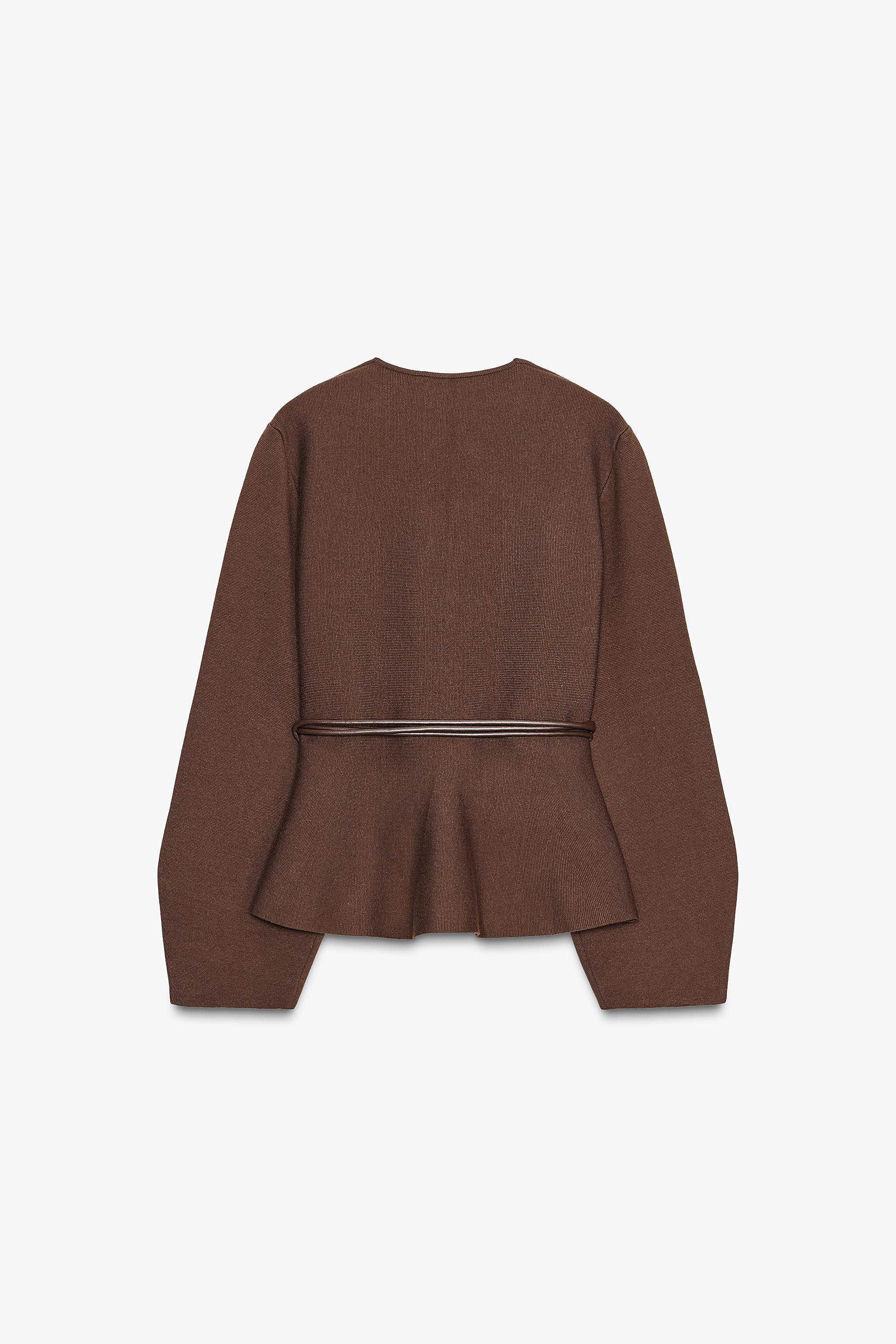 BELTED CARDIGAN | Zara US