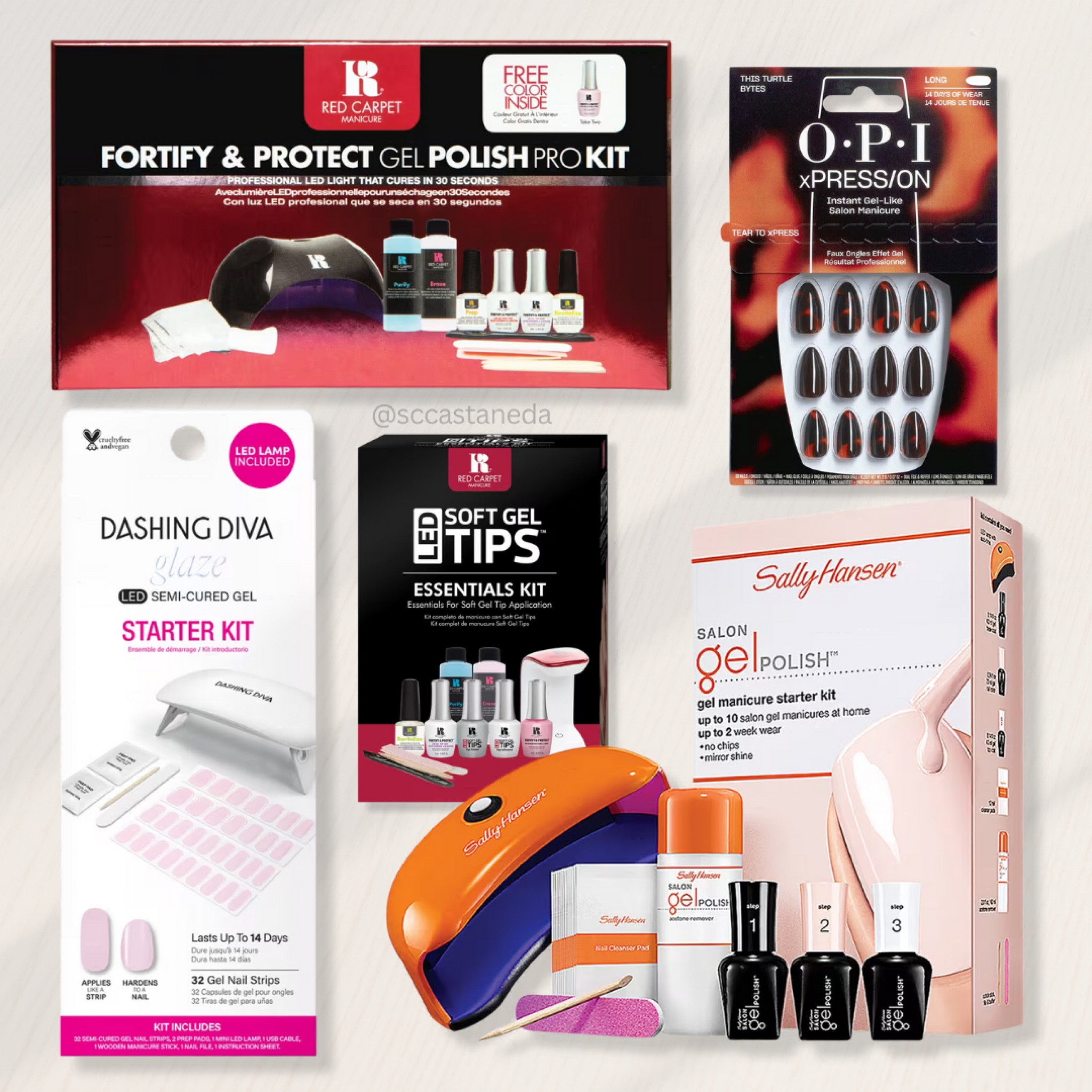 Gift Idea for Her 💅🏼✨ At home nail kits, she will be able to do her nails multiple times for a fraction of the price at the salon! Gel nails last longer than traditional polish too! #manicure #athome #gelpolish 

#LTKHoliday #LTKBeauty #LTKGiftGuide