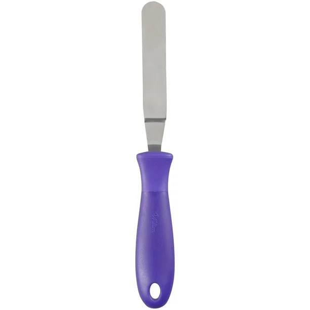 Wilton Angled Icing Spatula, 9-Inch, Purple | Walmart (US)