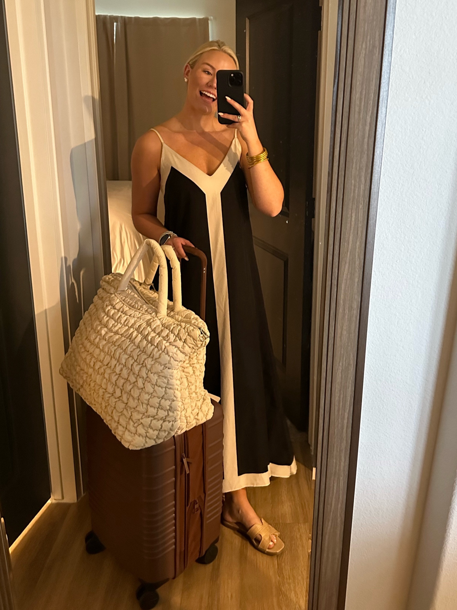 Travel outfit

SHEIN dress. Work outfit. Travel bag. Weekender bag. Tote. Beis suitcase. Carry on. Target sale. Memorial Day sale. Target sandals. Summer sandals  

#LTKshoecrush #LTKtravel #LTKfindsunder50