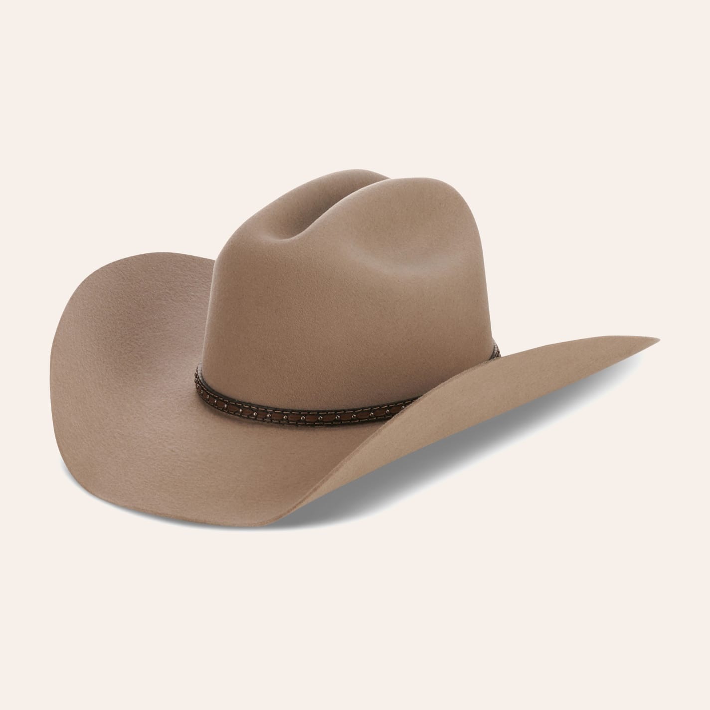 Cavender's Cowboy Collection Brownfield 3X Brown Premium Wool Cowboy Hat - Men's  - 67/8 | Cavender's