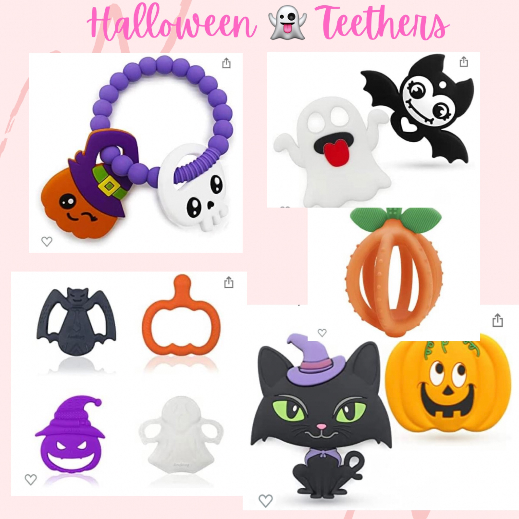 Halloween teethers for your babies 👻🎃

#LTKbaby #LTKHalloween