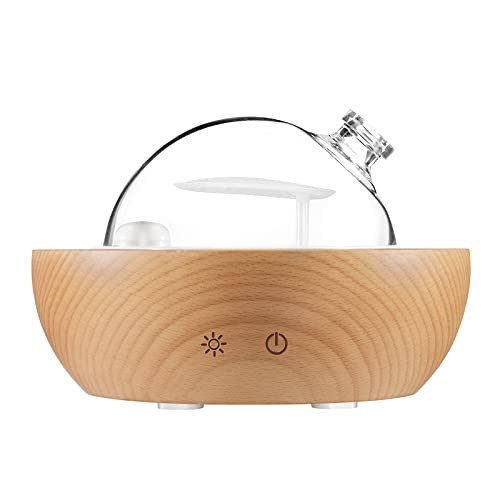 Kakoda Aromatherapy Essential Oil Diffuser,Real Wood Base,The 2024 Upgrade Glass Aroma Diffuser,Scent Diffuse Humidifier,LED Light in 7 Colors，Suitable for Home Office Bedroom | Amazon (CA)