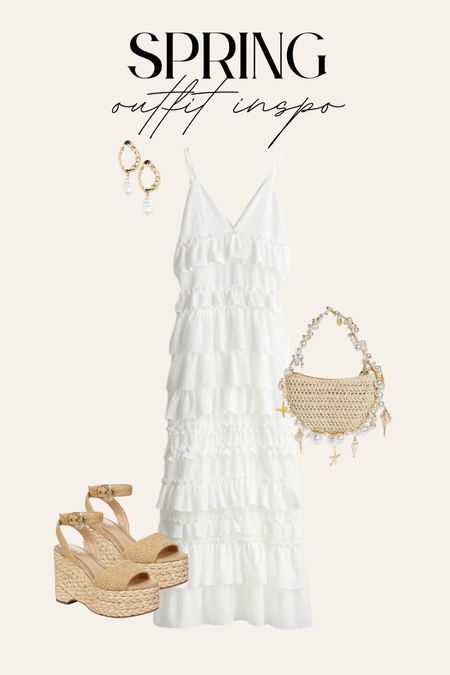 Spring Outfit / Spring Fashion

spring dress, white dress, easter dress, maxi dress, lwd 

#LTKstyletip