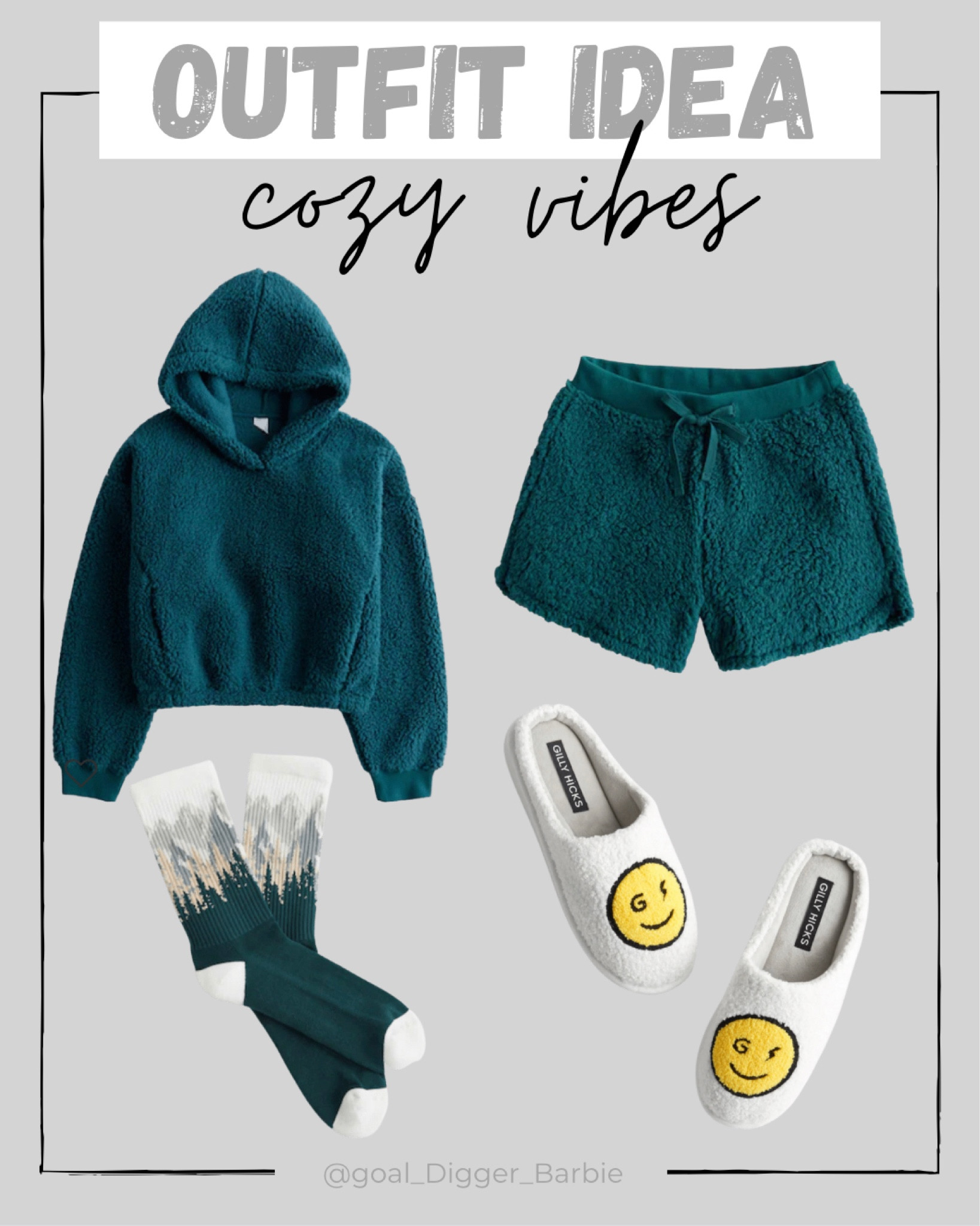 Outfit & slippers come in multiple colors.  I have them all linked

#LTKfit #LTKHoliday #LTKCyberweek