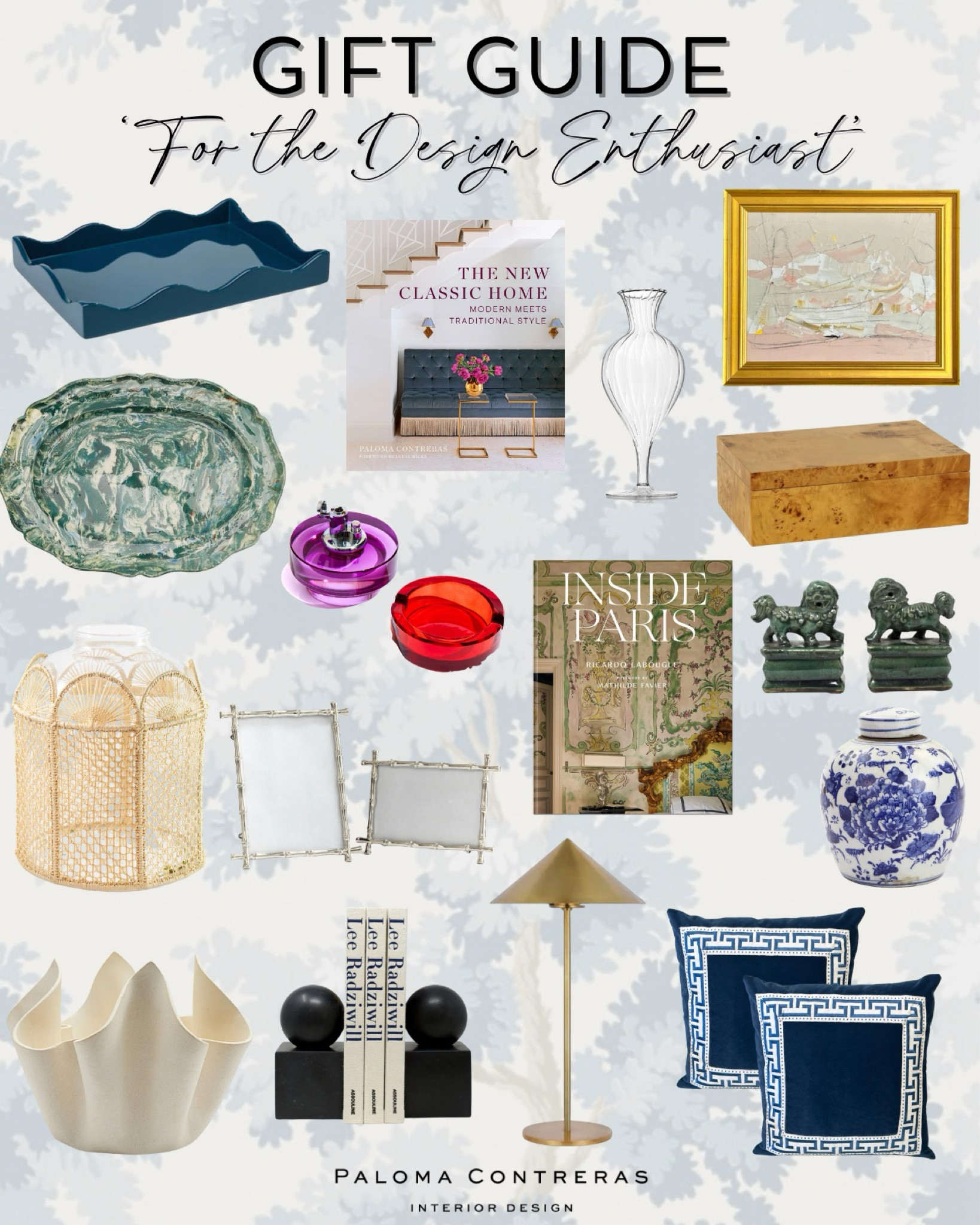 As we wrap up the 2024 Holiday Gift Guides, I’m excited to finish with a special selection: the Gift Guide for ‘The Design Enthusiast.’ These handpicked favorites are perfect for anyone who loves interior design and home decor. Whether you’re shopping for a loved one or a friend with an eye for style, these thoughtful pieces are sure to make a statement this holiday season!

#LTKGiftGuide #LTKHome #LTKStyleTip
