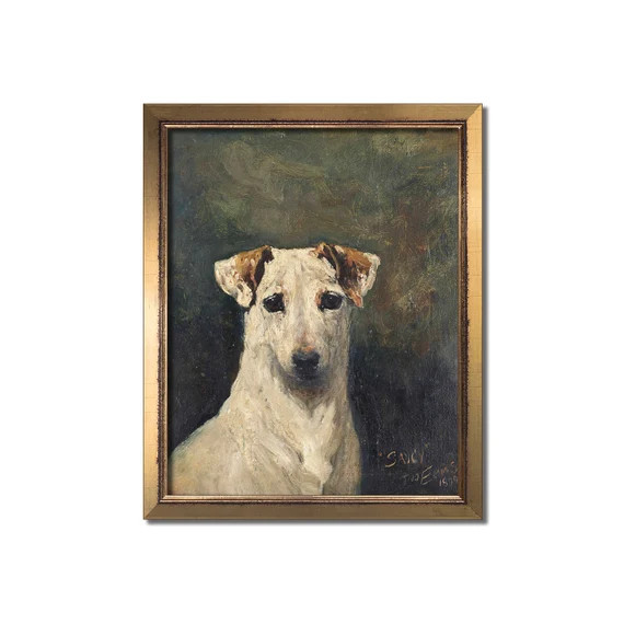 Dog painting Dog portrait Jack Russell Terrier gifts Dog | Etsy | Etsy (US)