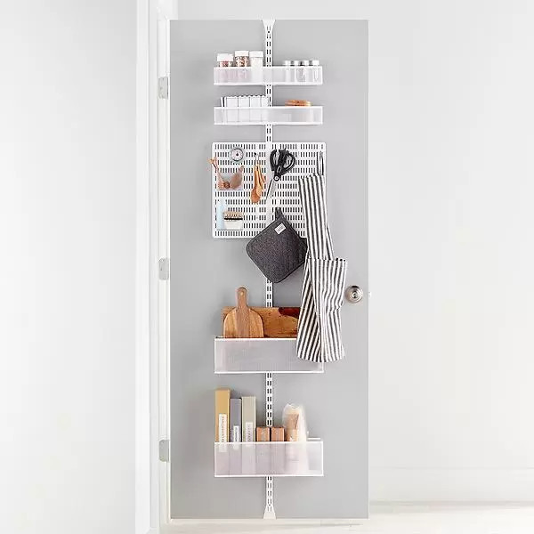 Elfa Utility Entryway Over the Door Rack | The Container Store