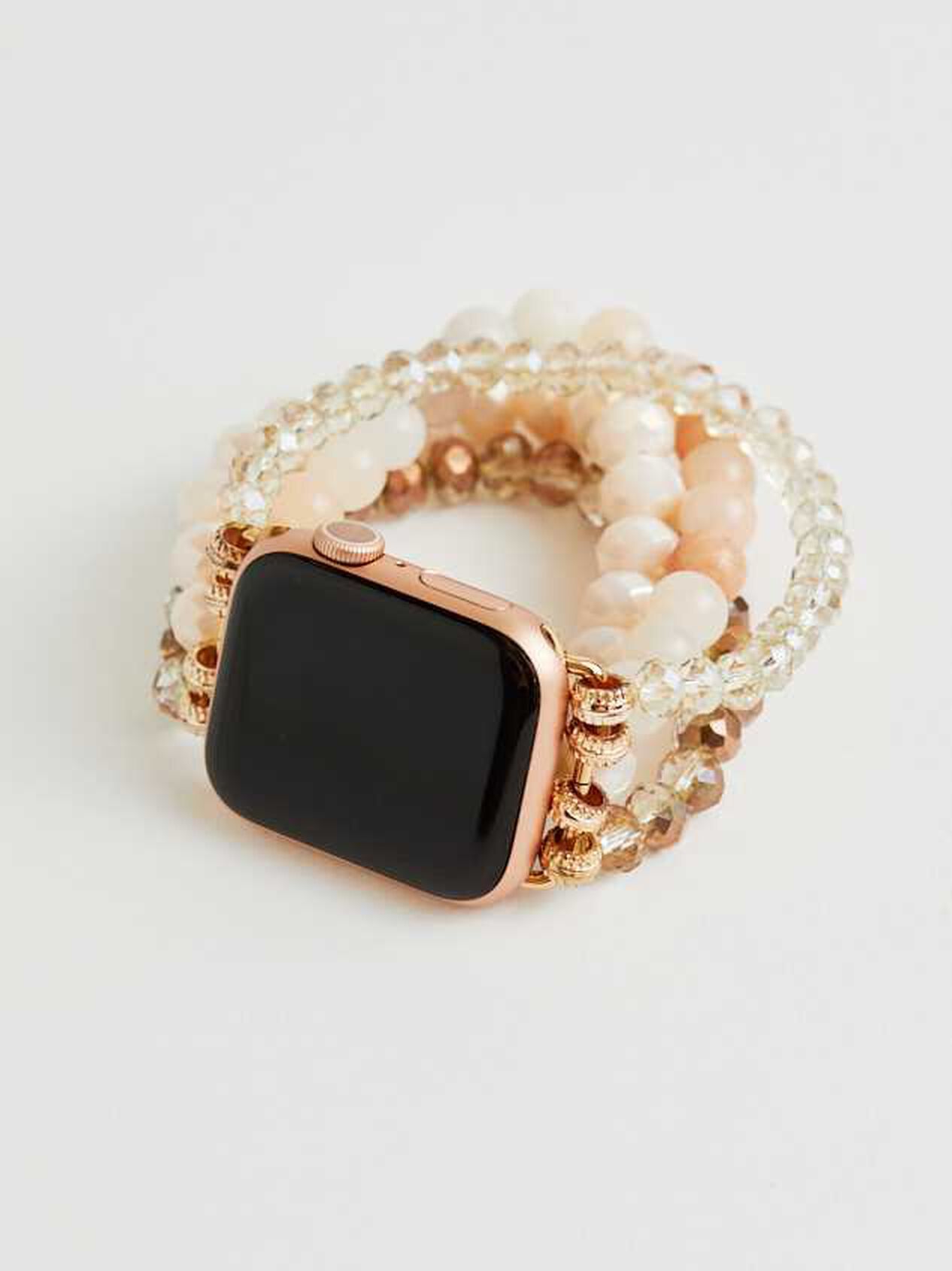 Beaded Smart Watch Band - Rose Gold | Altar'd State