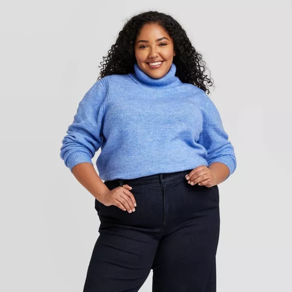 Women's Turtleneck Pullover Sweater - A New Day™ | Target