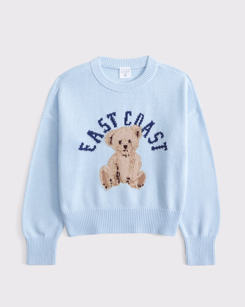 graphic crew sweater | Abercrombie & Fitch (US)