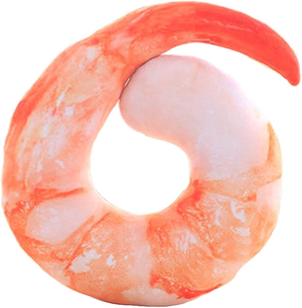 Bettli Shrimp Meat U Shaped Neck Pillow Throw Pillow Cushion Plush | Amazon (US)