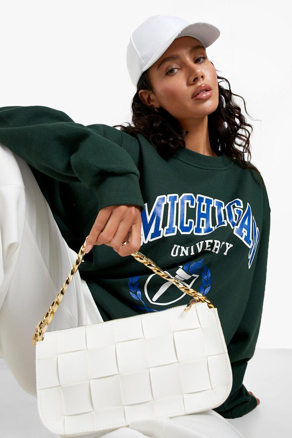 Woven Chain Shoulder Bag | Boohoo.com (UK & IE)