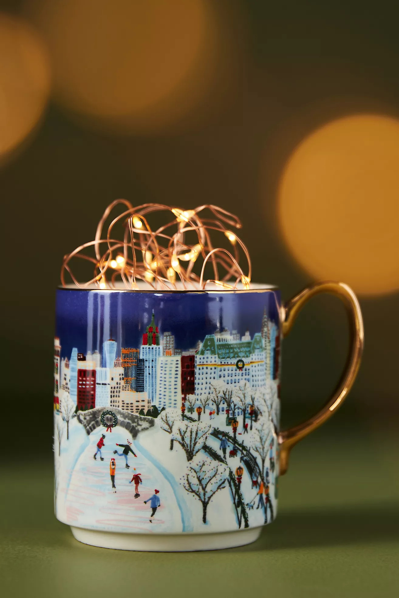Holiday In The City Mug | Anthropologie (US)