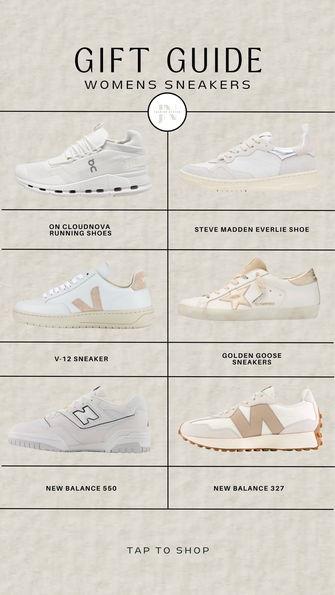 Gift Guide - Women’s Sneakers! 

#LTKGiftGuide #LTKstyletip #LTKshoecrush
