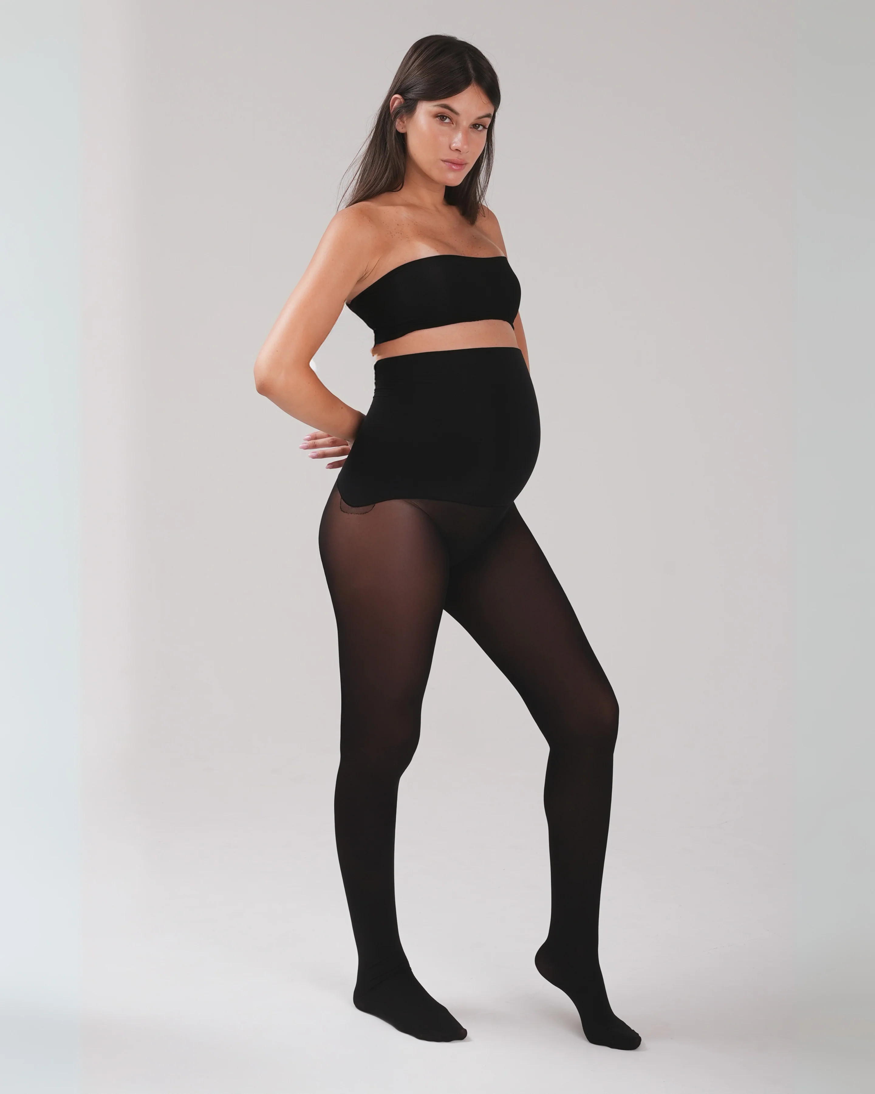 PLAY SEMI-OPAQUE - MATERNITY - Noir / S/M | Noosh
