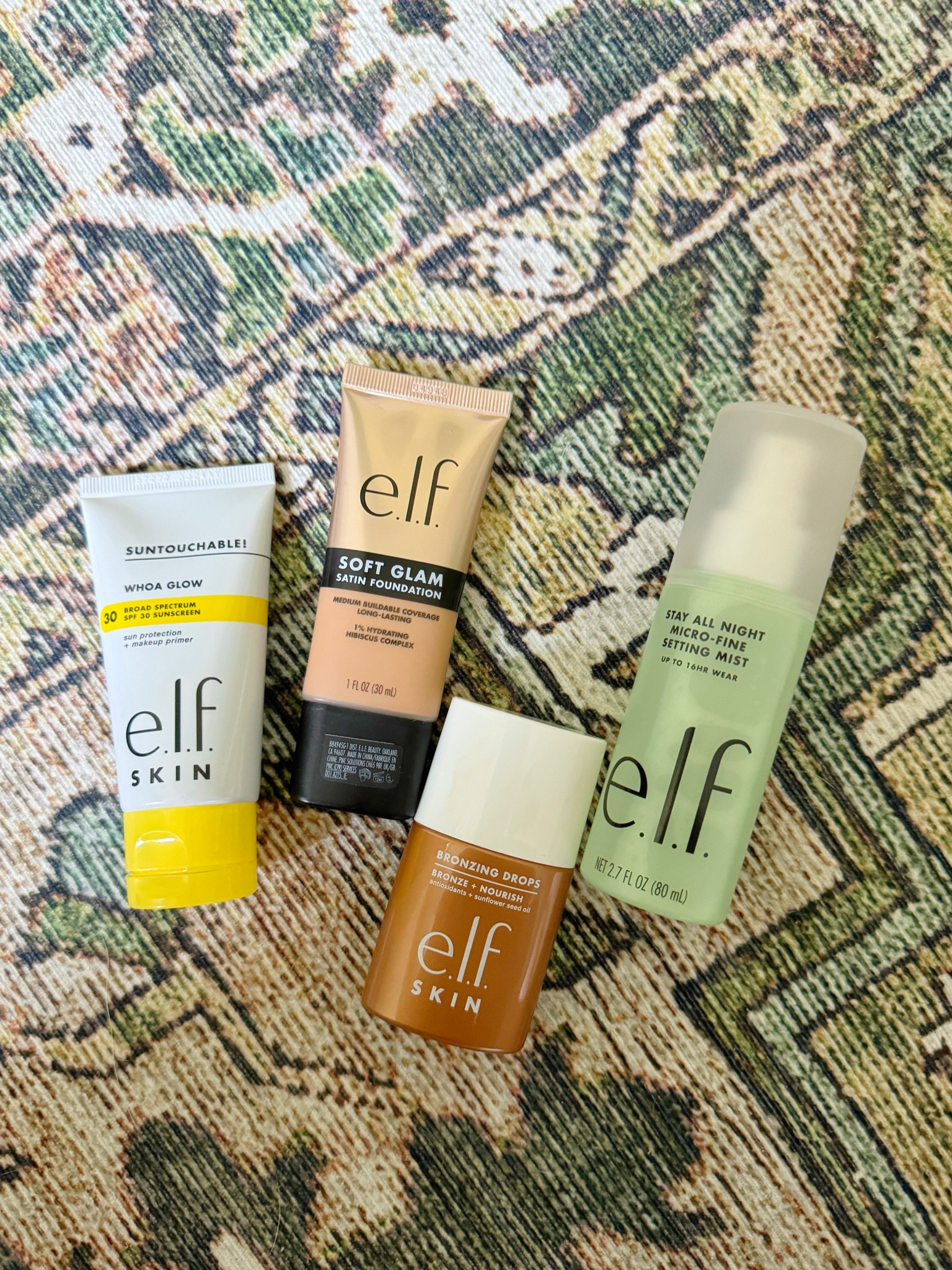 New elf products I’m loving!🩷 
SPF shade Sunbeam
Bronzing Drops shade Pure Gold
Soft Glam: Light Neutral 25
#walmartpartner #walmart @walmart

#LTKBeauty #LTKFindsUnder50