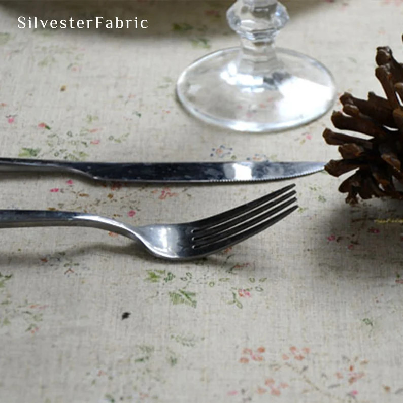 French Country Wildflowers Berries Rectangular Tablecloth | Etsy | Etsy (US)