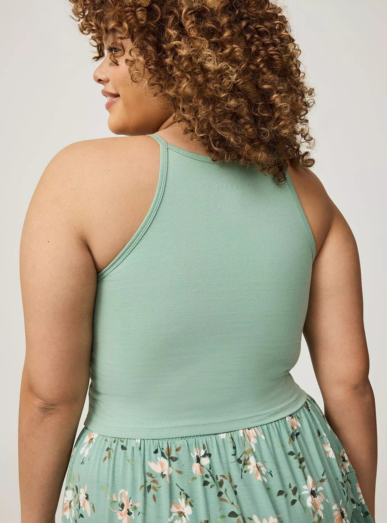 Foxy High Neck Crop Top | Torrid (US & Canada)