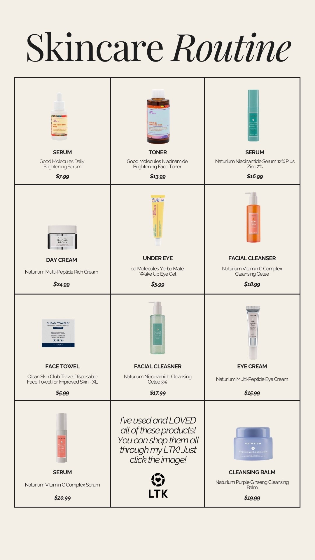 Affordable and effective skincare is my jam! You can grab these from Target!

#LTKmorningroutine #LTKBeauty #LTKselfcare