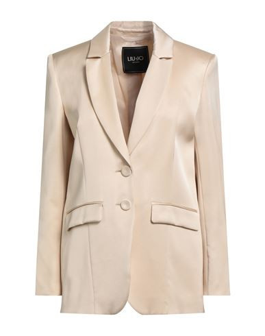 Liu •jo Woman Blazer Beige Size 4 Viscose | YOOX (US)
