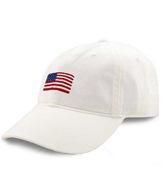 Needlepoint American Flag Baseball Cap | Dillard's