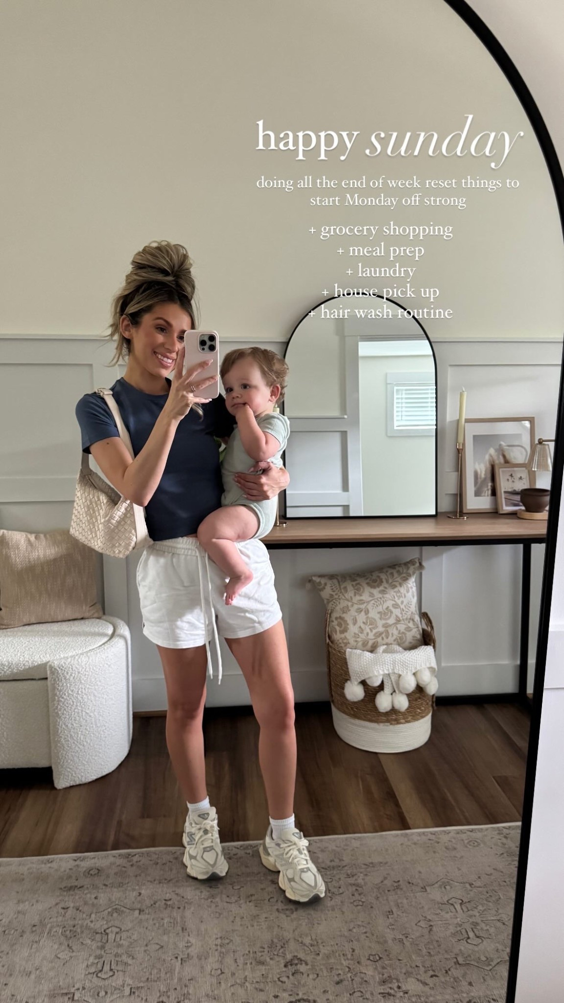 casual mom uniform — what I’m wearing for my Sunday reset! Tee is a fave and I practically own every color — size xs! I also own the shorts in 4 colors and have both size small and xs 

#LTKFindsUnder100 #LTKFindsUnder50 #LTKStyleTip