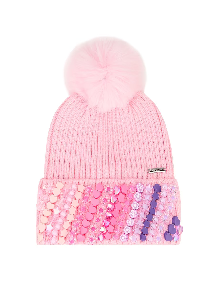 Ribbed Charmed Beanie - Pink | Saks Fifth Avenue