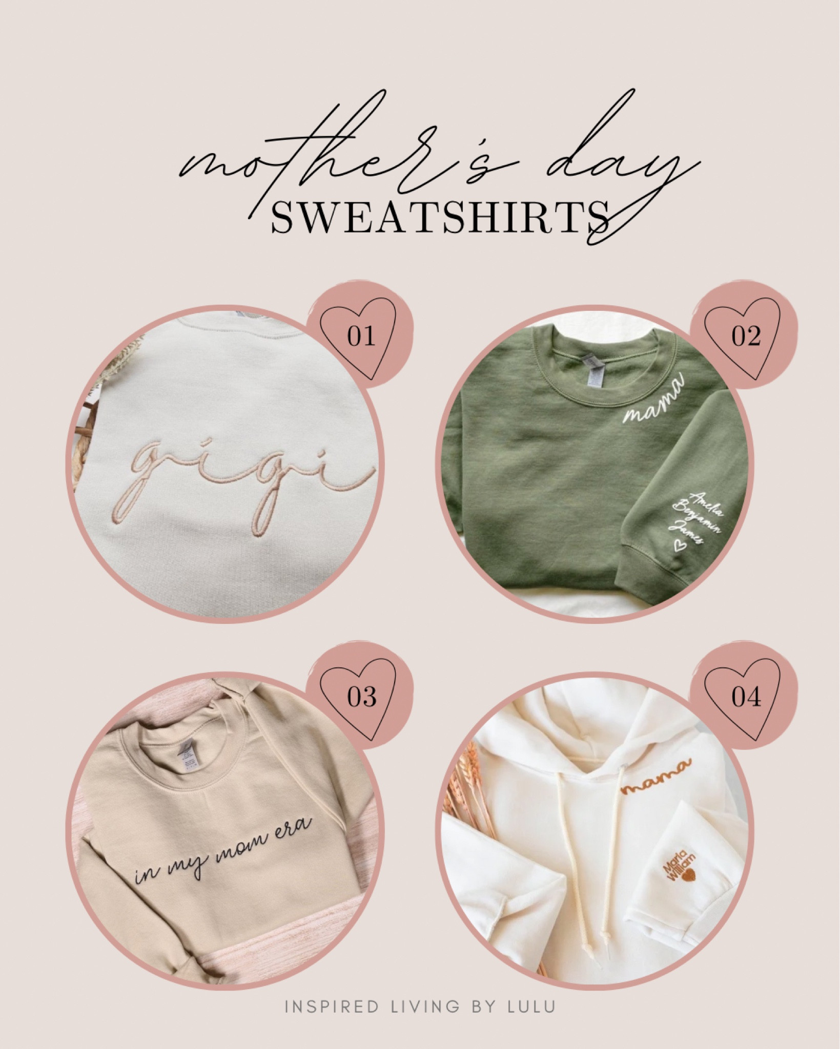 Make this Mother’s Day memorable with a custom touch! Treat Mom to a cozy Mama or grandmother sweatshirt, personalized with  kids’ names. It’s the perfect way to show her she’s loved and appreciated. Order now for a heartfelt gift she’ll cherish! 💖 #MothersDay 
#PersonalizedGifts 
#MamaSweatshirt

#LTKGiftGuide #LTKfamily #LTKbump