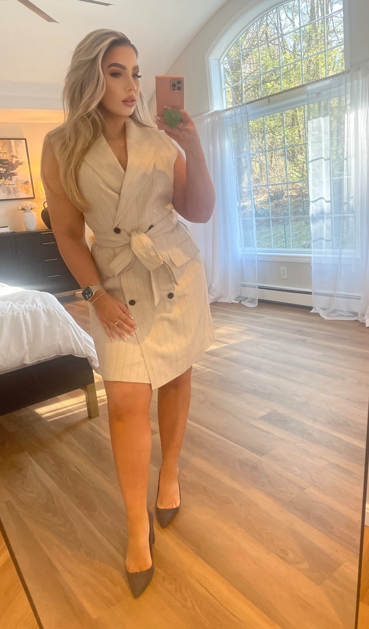 Blazer dress for work! I love refreshing my spring wardrobe for the office. I found this at H&M. Pair with blue pumps and a blazer for a sophisticated look! 

#LTKSeasonal #LTKShoeCrush #LTKWorkwear