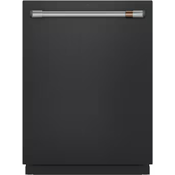 Cafe Top Control 24-in Built-In Dishwasher With Third Rack (Matte Black) ENERGY STAR, 45-dBA | Lowe's