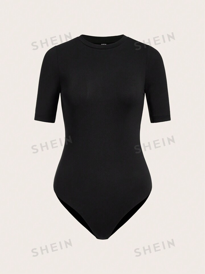 SHEIN BASICS Casual Vlak Dames body's | SHEIN