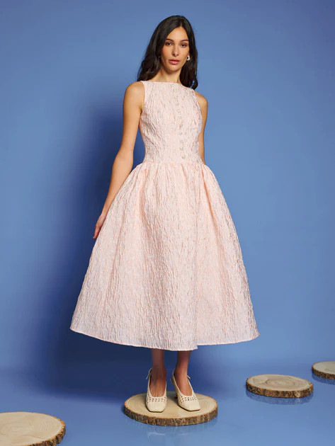 DREAM Sun Soaked Jacquard Midi Dress | Sister Jane (UK)